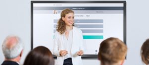 écran interactif en pharmacie