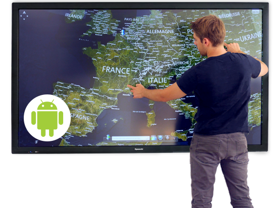 Le TNI dans l'enseignement : Ecran interactif tactile Speechi