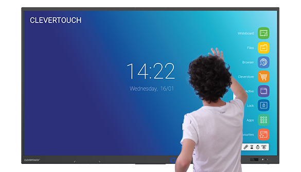 ecran interactif tactile CleverTouch