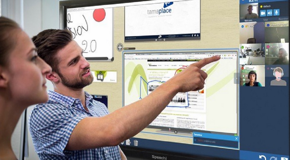 Ecran interactif : bien équiper sa salle de visioconférence