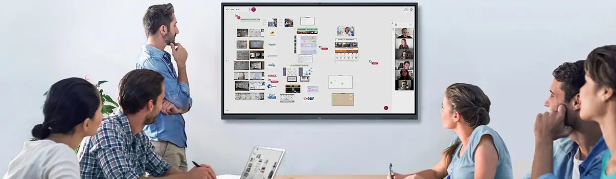 Les avantages d'un écran tactile pour une visioconférence interactive