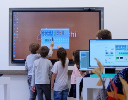 Funktionalität eines digitalen schwarzen Bretts Grundschulen